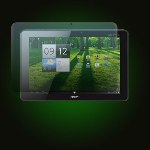 XO Skins Clear Screen Protector For Acer Iconia Tab a700 Tablet With Anti-Scratch, Anti-Fingerprint Proof Protection