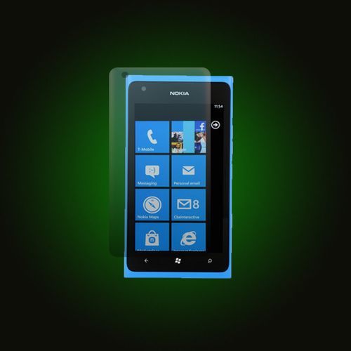 XO Skins Clear Screen Protector For Nokia Lumia 900 With Anti-Scratch, Anti-Fingerprint Proof Protection