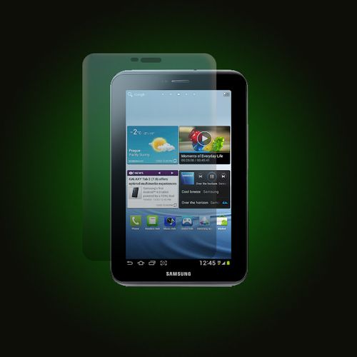 XO Skins Clear Screen Protector For Samsung Galaxy Tab 2 7 inch With Anti-Scratch, Anti-Fingerprint Proof Protection