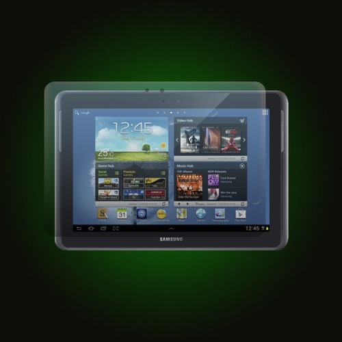 XO Skins Clear Screen Protector For Samsung Galaxy Note 10.1 With Anti-Scratch, Anti-Fingerprint Proof Protection