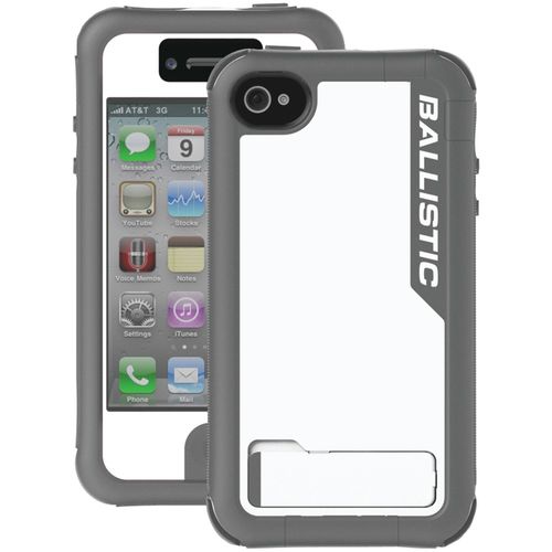 BALLISTIC EV0890-M185 iPhone(R) 4/4S Every1 Case (Charcoal/White)