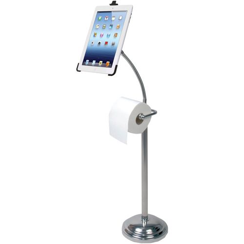 CTA PAD-TSB iPad(R) with Retina(R) display/iPad(R) 3rd Gen/iPad(R) 2 Pedestal Stand with Roll Holder