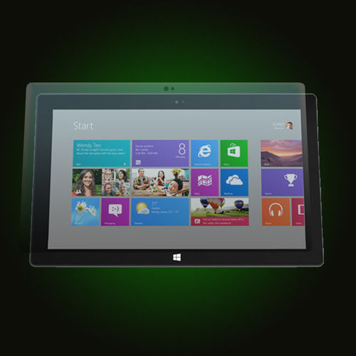 XO Skins Screen Protector For Microsoft Surface Windows RT Tablet With Anti-Scratch, Anti-Fingerprint Proof Protection