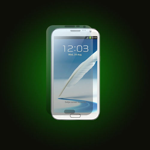 XO Skins Screen Protector For Samsung Galaxy Note 2 With Anti-Scratch Proof Protection