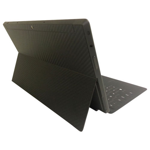 XO Skins Carbon Fiber Protective Cover Back Protector For Microsoft Surface - Black