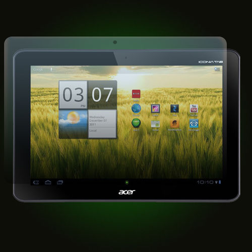 XO Skins Clear Screen Protector For Acer Iconia Tab a200 Tablet With Anti-Scratch Proof Protection