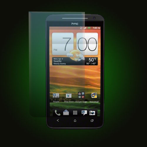 XO Skins Clear Screen Protector For HTC Evo LTE 4G - Case Fit With Anti-Scratch Proof Protection