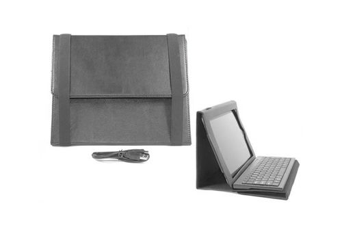 Offex  Bluetooth Keyboard Case For Ipad Gadget- Black