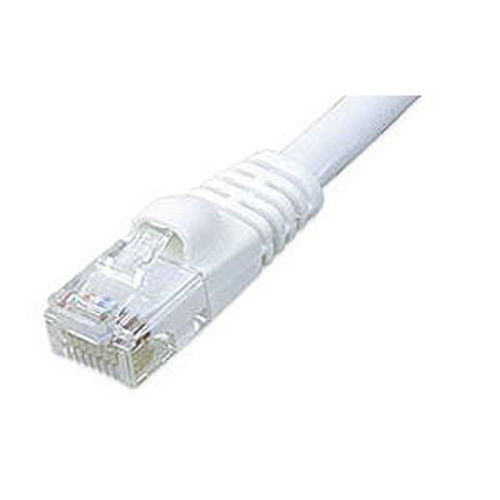 Ziotek CAT5e Enhanced Patch Cable, W/ Boot 25ft, White