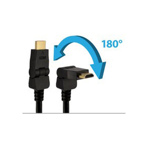 Sewell 3 ft HDMI Swivel Cable - High Speed Ethernet - Male to Male