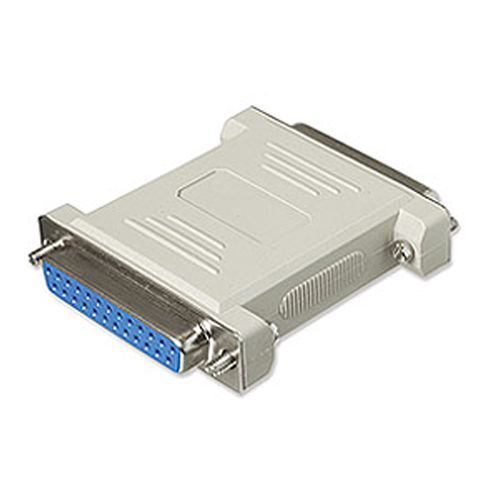 Ziotek Null Modem Adapter DB25f To DB25f