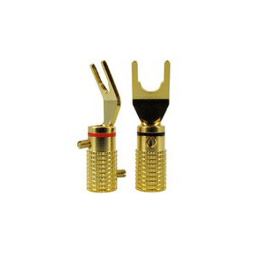 Sewell Spade Connector - Full Copper - 45 Degree Angle - Pair