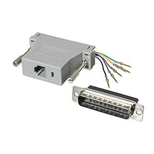 Ziotek Modular Adapter DB25m To RJ11/12