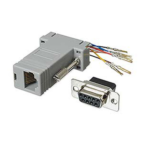 Ziotek Modular Adapter DB9f To RJ45