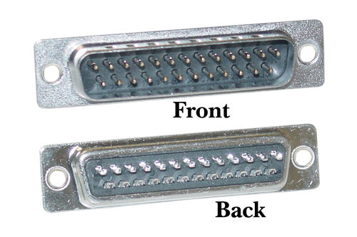 Offex Wholesale DB25 D-Sub Connector Solder type Male