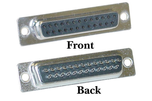 Offex Wholesale DB25 D-Sub Connector Solder type Female