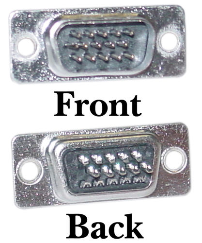 Offex Wholesale HD15 (VGA) Male Solder Type Connector, 15C