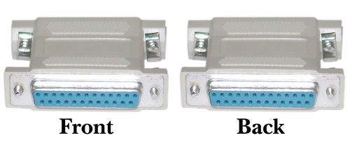 Cable Wholesale DB25 Female / DB25 Female, Molded type