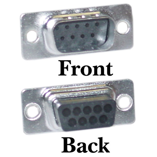 Offex Wholesale DB9 Pin Male Crimping Housing (Serial)