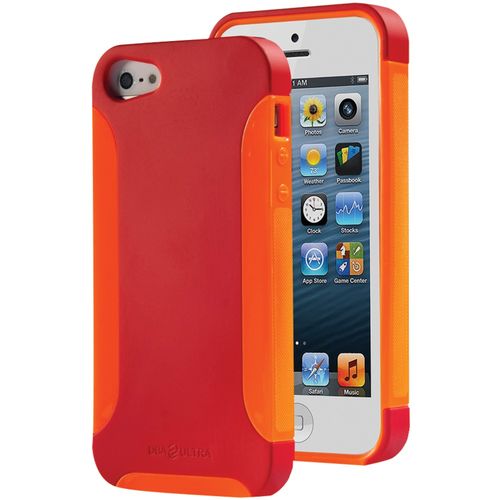 DBA CASES 639713195712 iPhone(R) 5 Ultra Complete Case (Poppy/Tangerine)