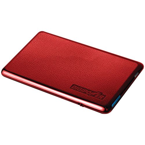 DIGIPOWER JS-CC100-RD ChargeCard(TM) for Smartphone (Red)