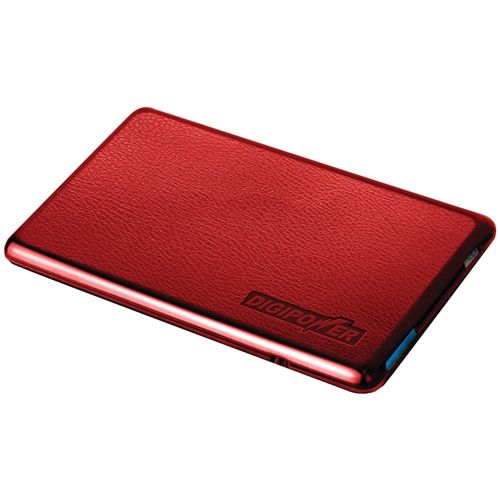 DIGIPOWER JS-CCIP-RD iPhone(R) 4/4S ChargeCard (Red)