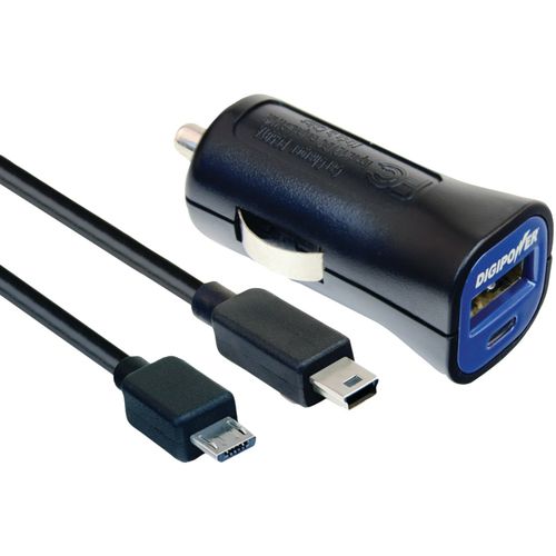 DIGIPOWER SP-PC501 Android(TM) & BlackBerry(R) Car Charger