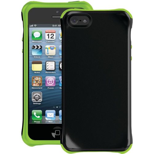 BALLISTIC AP1085-A005 iPhone(R) 5/5s Aspira Series Case (Black/Lime Green)