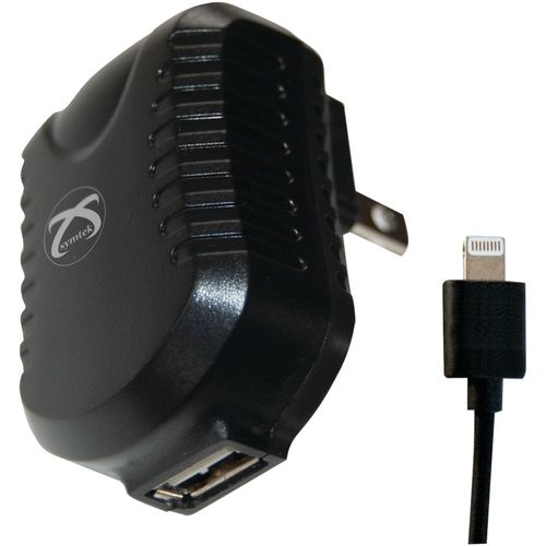 SYMTEK TP-MFI-325CS TekPower USB AC Charger with Lightning(TM) Connector, 1 m