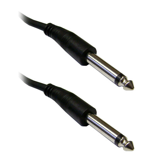 1/4 inch Mono Patch Cable, 1/4 Male