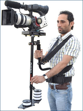 Flycam 5000 Stabilizer With Body Pod And Arm Brace