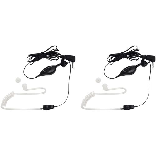 MOTOROLA 1518 2-Way Radio Surveillance Headset with PTT Microphone