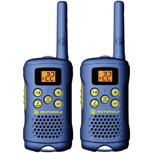 MOTOROLA MG160A 16-Mile Talkabout(R) 2-Way Radio (Light Blue)