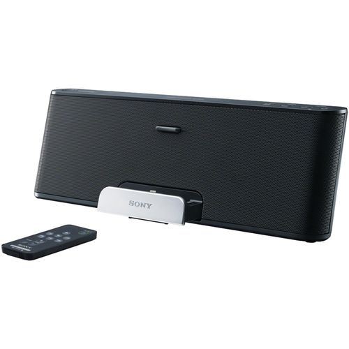 SONY RDPT50iPN iPad(R)/iPhone(R)/iPod(R) Portable Speaker Dock with Lightning(TM) Connector