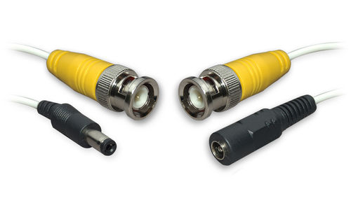 Offex Wholesale BNC Male to Male+ DC Male to Female Cable, 50 ft