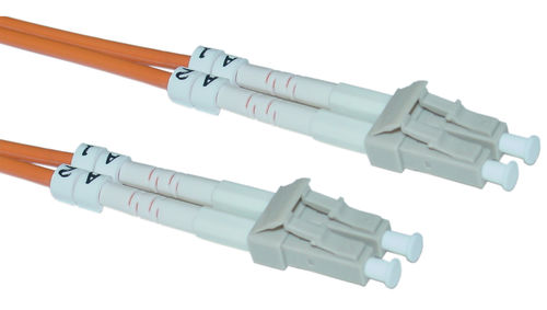 Offex Wholesale LC / LC, Multimode, Duplex Fiber Optic Cable, 62.5/125, 10 Meter (33ft)