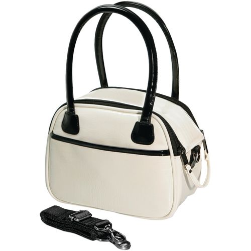 FUJIFILM 600009108 Faux Croc Bowler Bag (Off White)