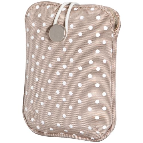 FUJIFILM 600012058 Camera Slip Case (Tan Polka Dot)