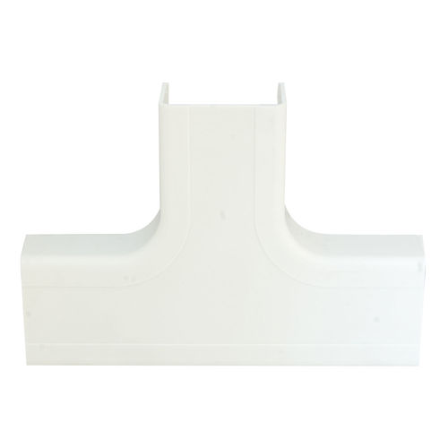 Cable Raceway, White, 0.75 inch, Tee and Base