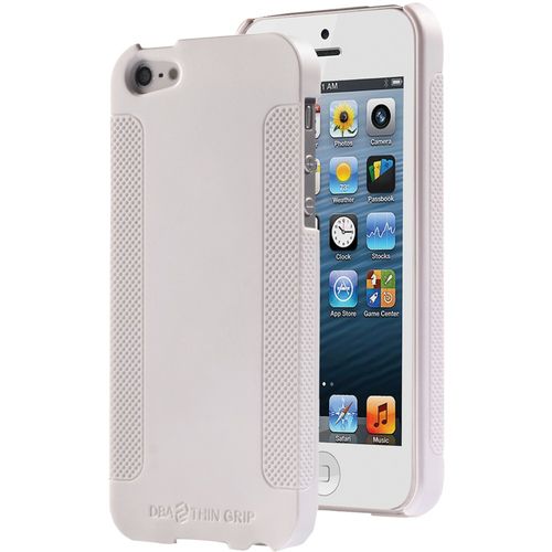 DBA CASES 639713195637 iPhone(R) 5 Thin Grip Case (Pearl White)