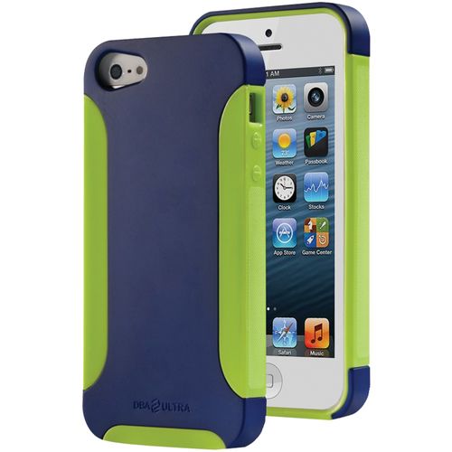 DBA CASES 639713195675 iPhone(R) 5 Ultra Complete Case (Monaco Blue/Lime)