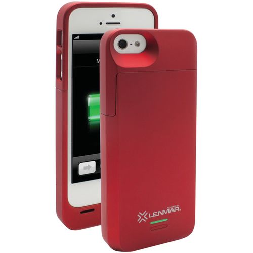 LENMAR BC5R iPhone(R) 5 Meridian Power Case (Red)