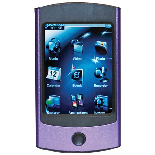 ECLIPSE ECLIPSE 2.8V Purple 4GB 2.8"" 2.8V MP4 Player (Purple)