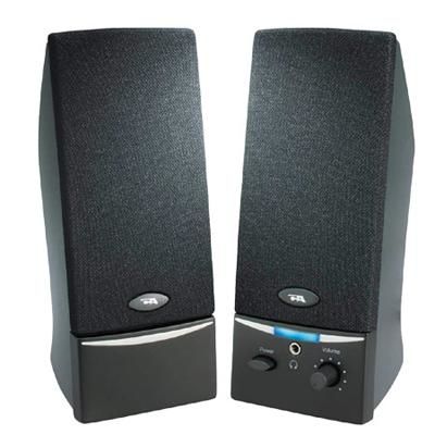 2.0 Black Stereo Speaker