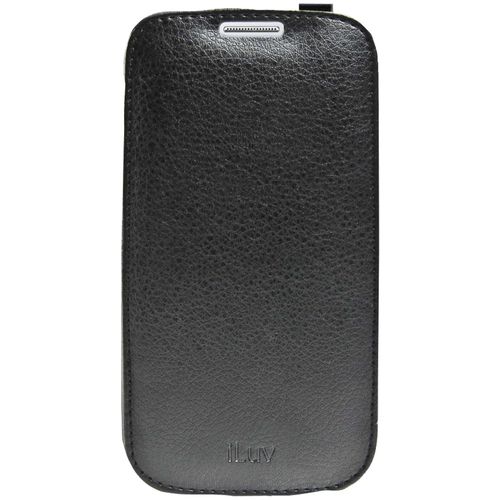 ILUV SS4ENVEBK Samsung(R) Galaxy S(R) IV Envelop l Premium Synthetic Leather Flip Case