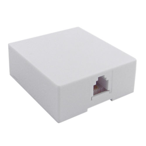 Single Gang Surface Mount Box, White