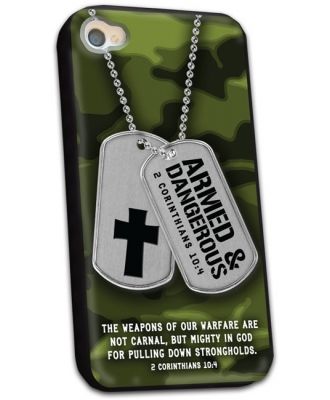 Dogtags - Armed & Dangerous Christian iPhone Cover