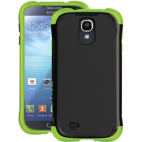 BALLISTIC AP1156-A005 Samsung(R) Galaxy S(R) IV Aspira Series Case (Black/Lime Green)