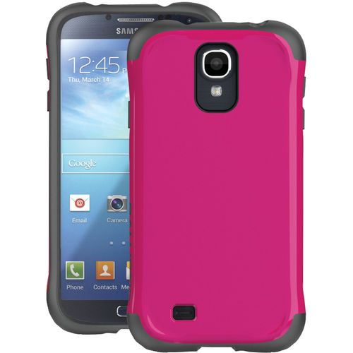 BALLISTIC AP1156-A015 Samsung(R) Galaxy S(R) IV Aspira Series Case (Raspberry Pink/Charcoal)