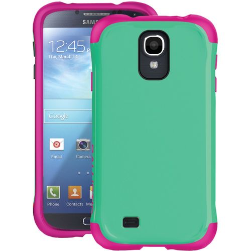 BALLISTIC AP1156-A035 Samsung(R) Galaxy S(R) IV Aspira Series Case (Mint Green/Strawberry Pink)